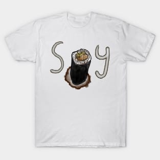 SOY - Sushi Roll - watercolour T-Shirt